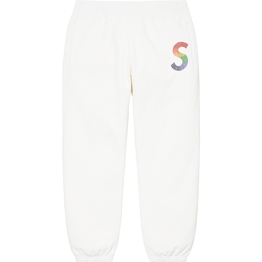 定価販売　Swa Swarovski® S Logo Sweatpant Camシュプリーム