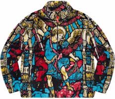 Supreme Saint Michael Fleece Jacket White Supreme Saint Michael Fleece Jacket White