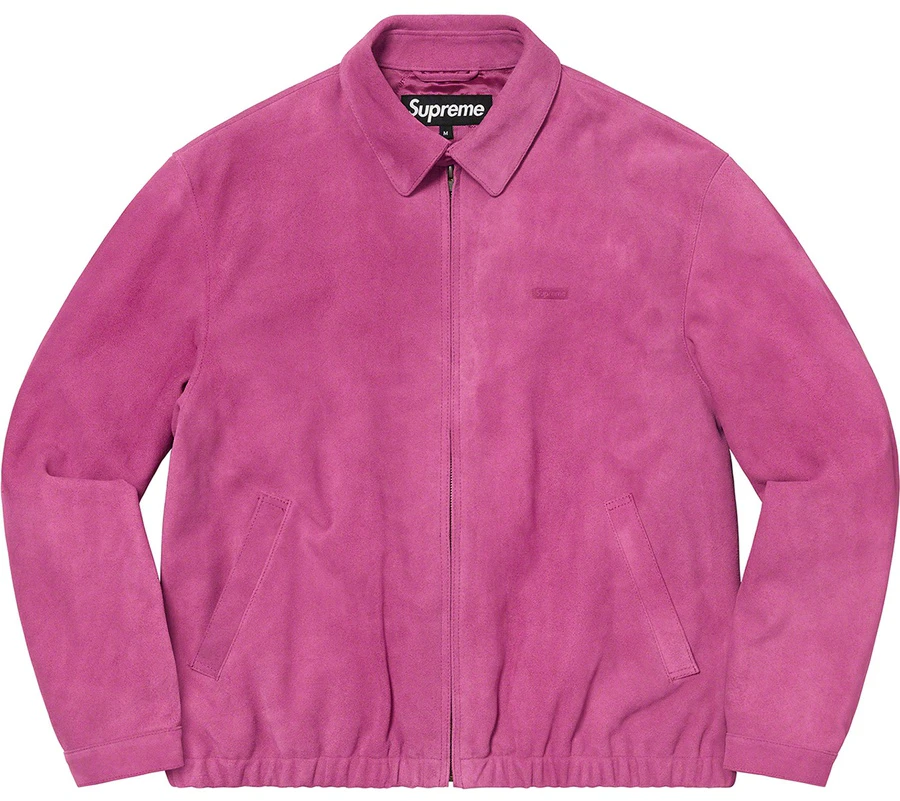 Supreme suede deals jacket