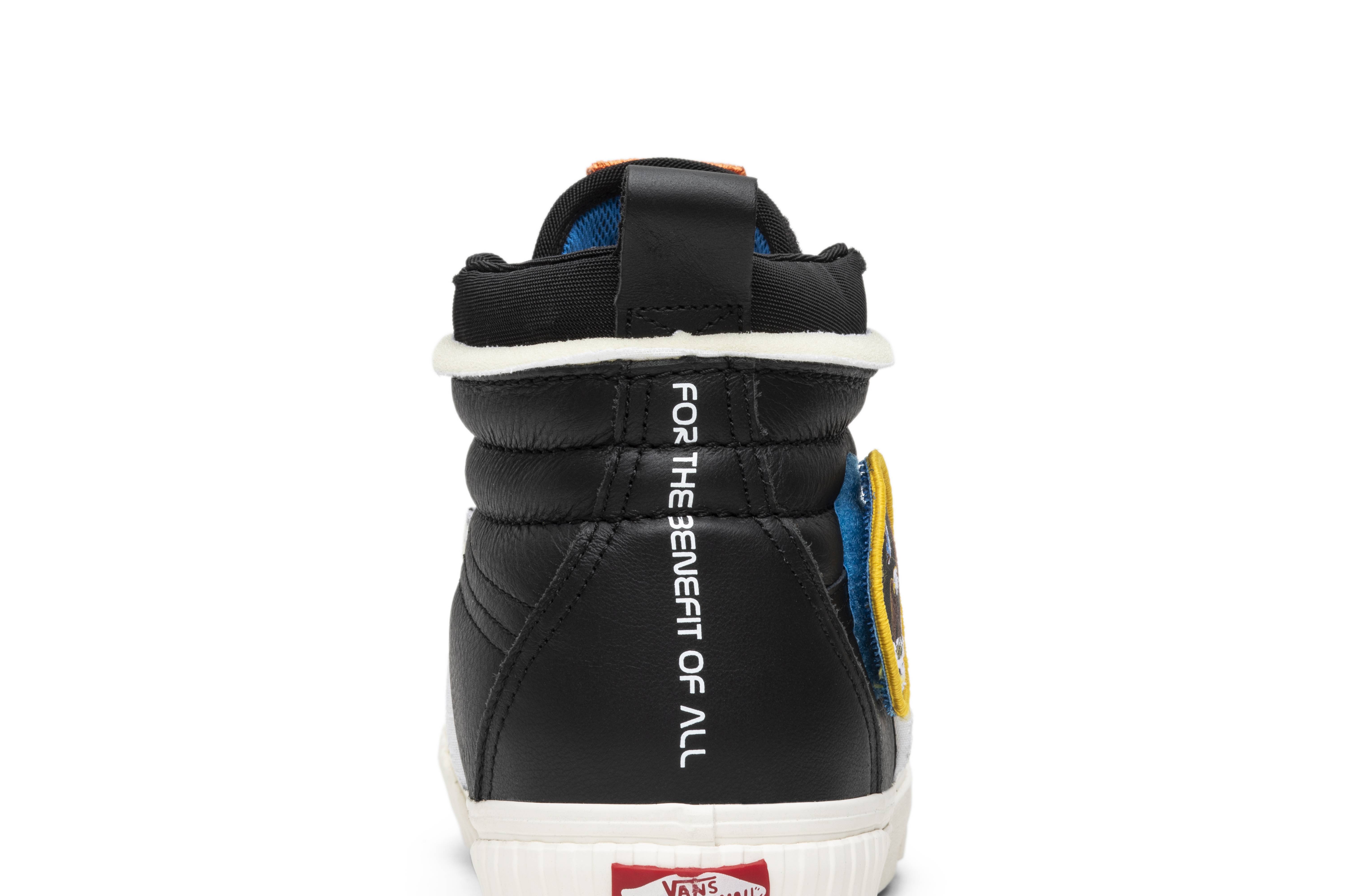 Sizing NASA x 반스 스케이트-하이 MTE DX '우주탐험가' VN0A3DQ5UQ31