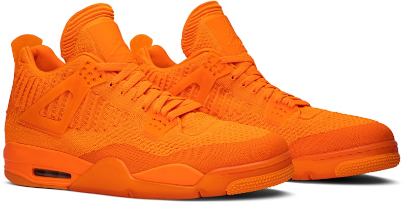 Jordan 4 flyknit 2024 orange