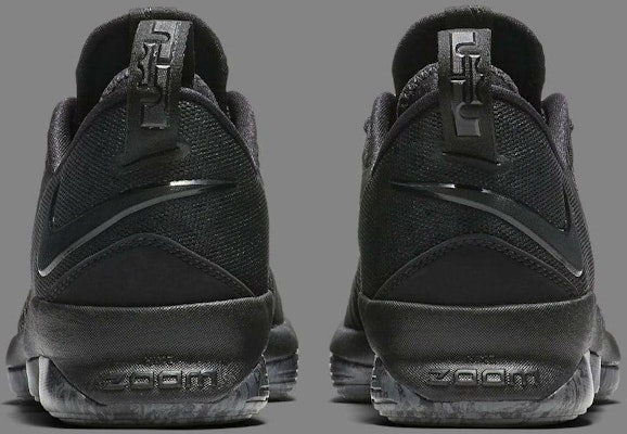 Nike LeBron 14 Low 'Triple Black' 878636-002 1