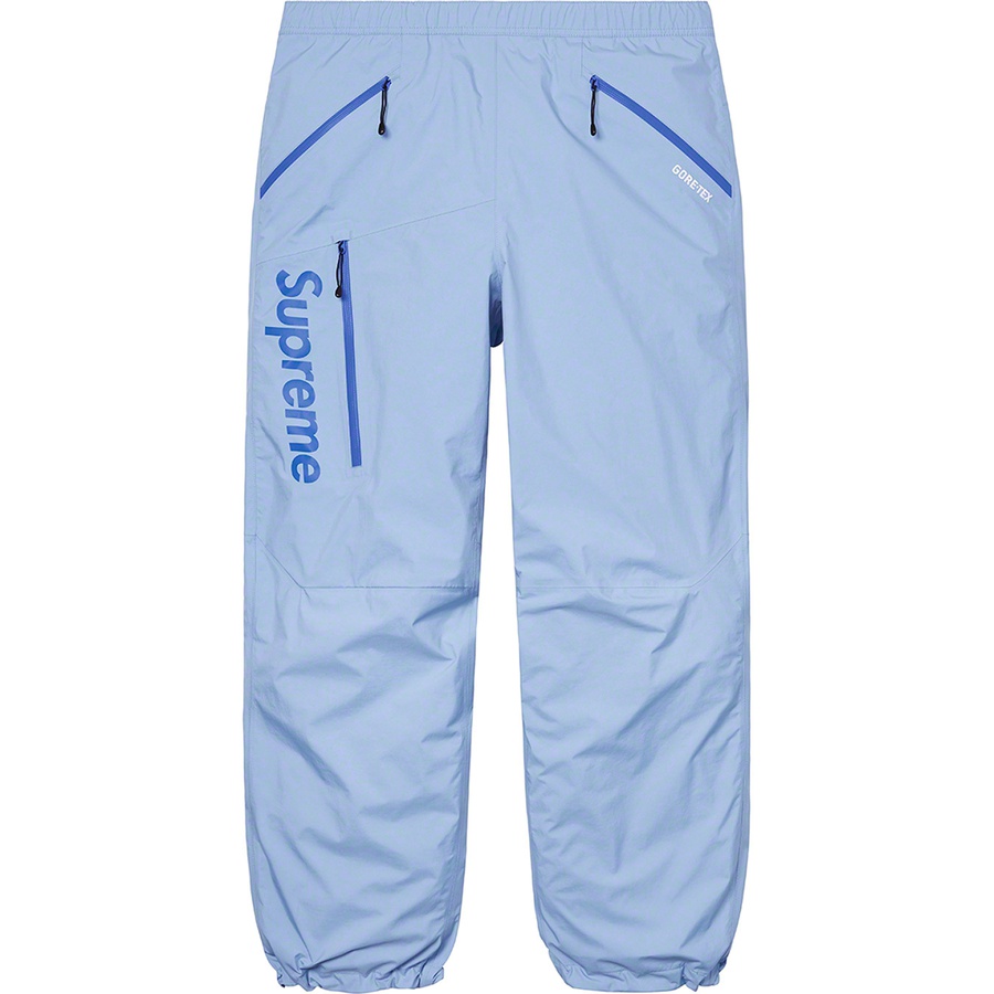 数々のアワードを受賞】 Supreme Gore-Tex Paclite Cargo Pant Blue S