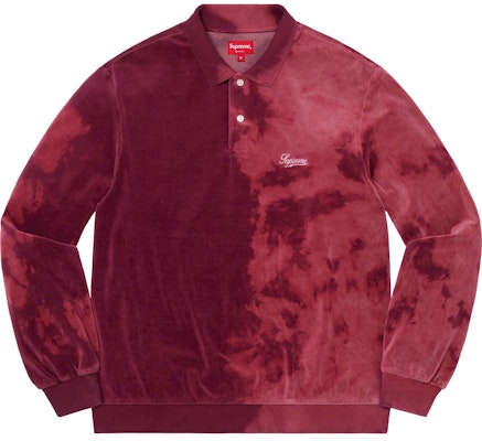 格安人気 Supreme - Bleached Bleached Novelship Velour L/S Supreme