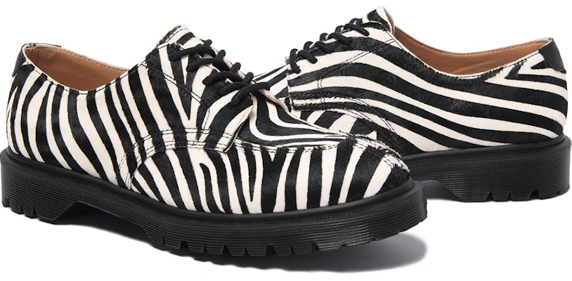 Supreme x Dr. Martens Split Toe 5‑Eye Shoe 'Zebra' - Novelship
