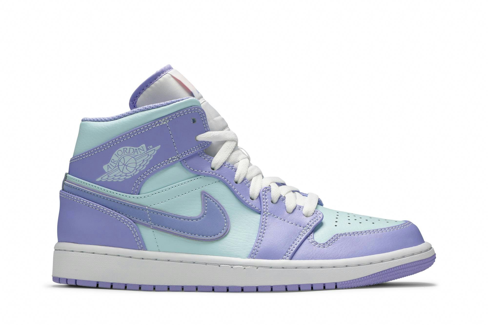 Purple air jordan 1 mid Clearance