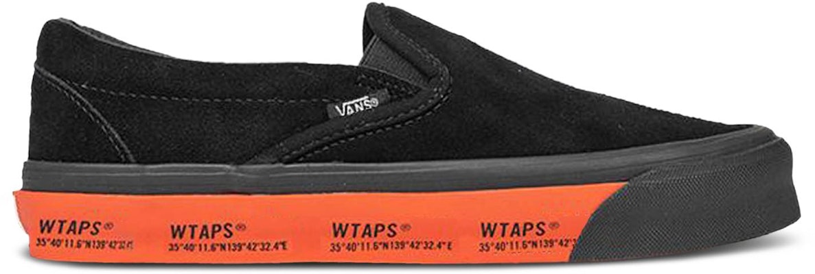 送料無料 WTAPS VANS L/S XL BLACK ORANGE