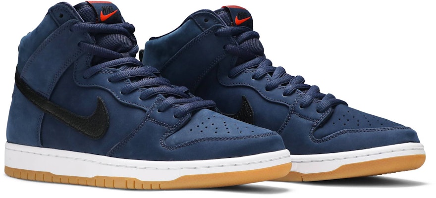 Nike SB Dunk High Pro ISO 'Orange Label Midnight Navy'