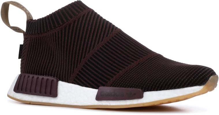 Sneakersnstuff x adidas NMD CS1 PK Gore Tex Dark Burgundy AQ0364