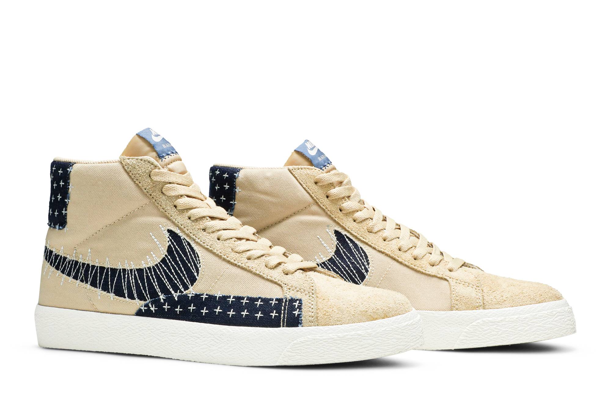 nike sb blazer sashiko sesame