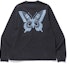 Buy Girls Don't Cry Butterfly Long Sleeve Black