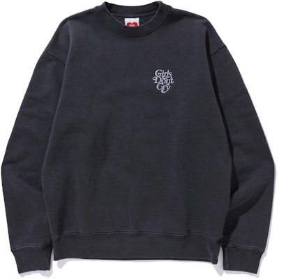 Girls Don't Cry Logo Crewneck Black/Baby Blue Buy Girls Don't Cry Logo Crewneck Black/Baby Blue