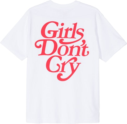 Girls Don't Cry Logo T‑Shirt White - Novelship