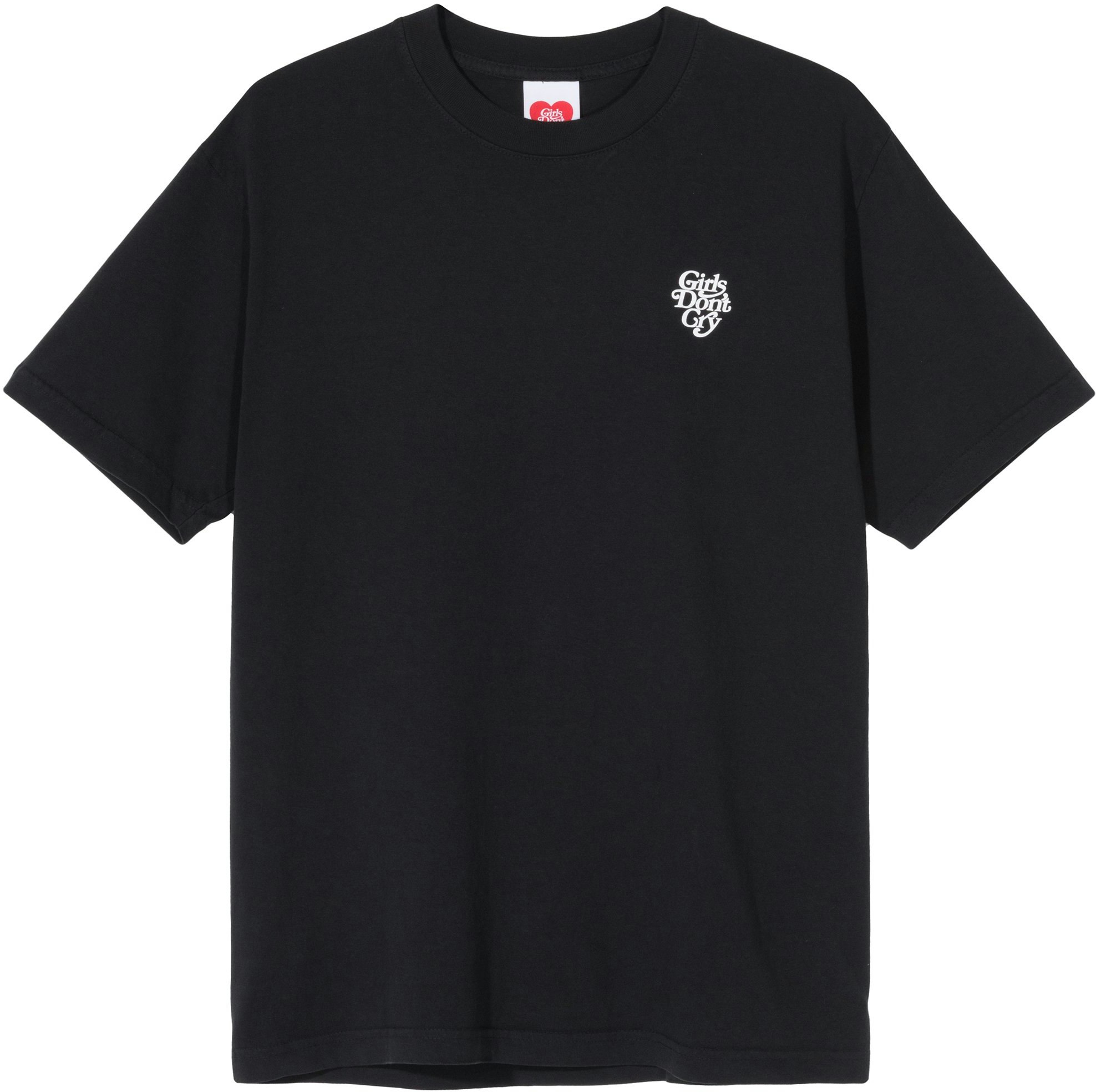 Girls Don't Cry Logo T‑Shirt Black
