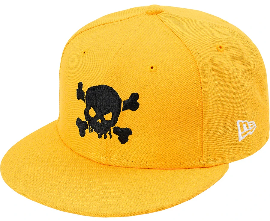 Supreme Skull New Era Yellow Novelship