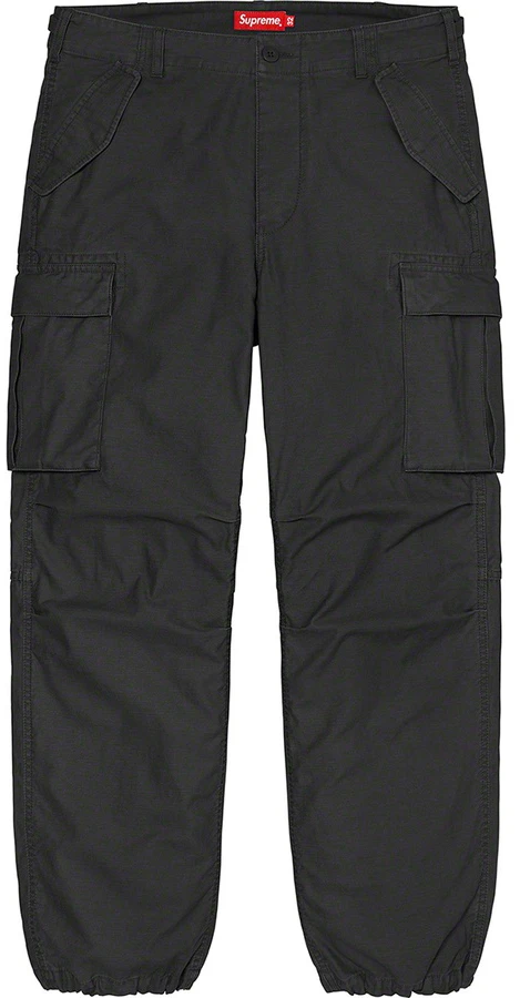 supreme-cargo-pant-black