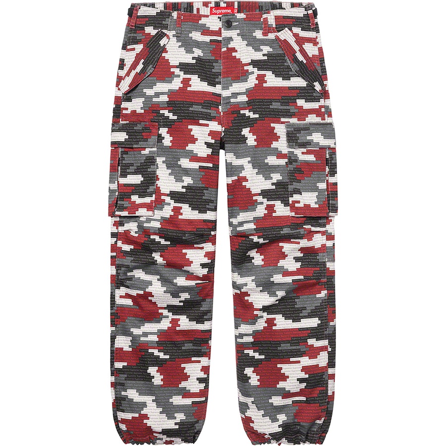 パンツ supreme cargo pant 21ss week8 red camo Buy Supreme Cargo