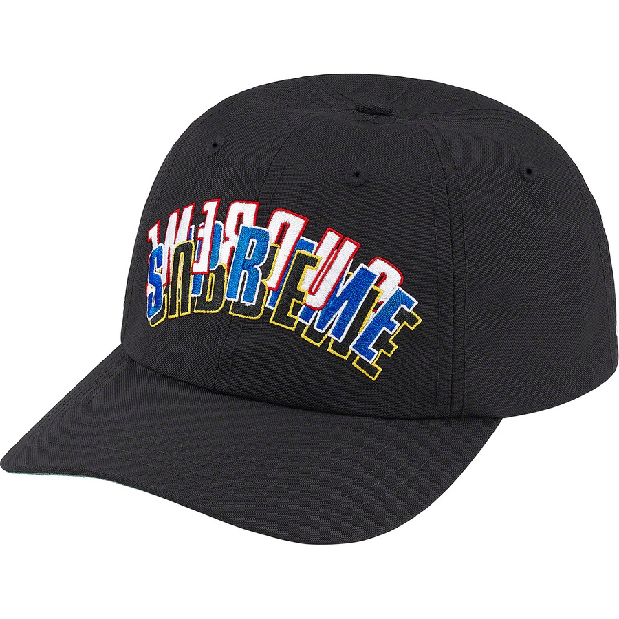 Supreme Stacked Cordura 6-Panel Black