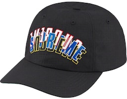 Supreme Stacked Cordura 6-Panel Black Supreme Stacked Cordura 6-Panel Black