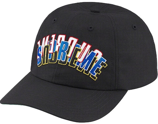 Supreme Stacked Cordura 6-Panel Black Buy Supreme Stacked Cordura 6-Panel Black