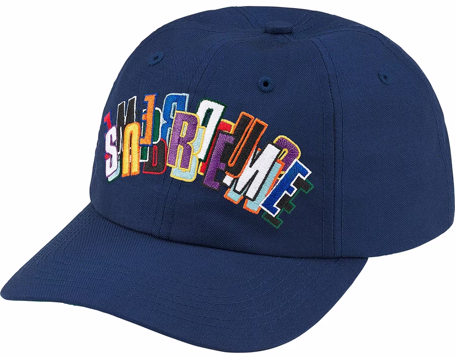 supreme-stacked-cordura-6-panel-navy