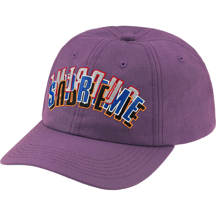 Supreme Stacked Cordura 6-Panel Purple