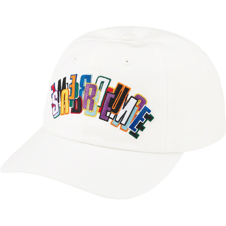 Supreme Stacked Cordura 6-Panel White