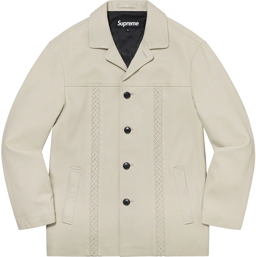 supreme-braided-leather-overcoat-sand
