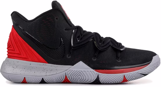 Nike Kyrie 5 'Bred' Sepatu Basket Hitam Merah AO2918-600 Buy Nike Kyrie 5 'Bred' Sepatu Basket Hitam Merah AO2918-600