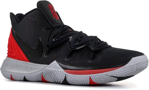 Nike Kyrie 5 'Bred' Sepatu Basket Hitam Merah AO2918-600 Order Nike Kyrie 5 'Bred' Sepatu Basket Hitam Merah AO2918-600