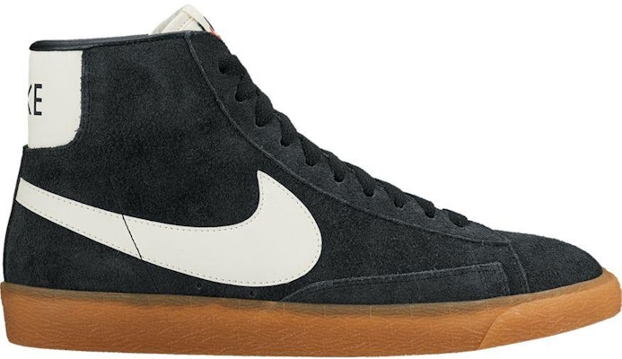 Nike blazer sales vintage black suede