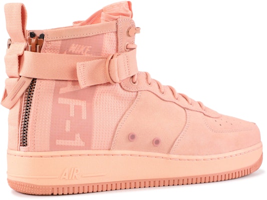 Nike sf air force 1 mid coral stardust Clearance