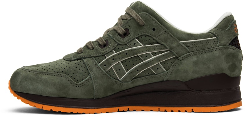 Ronnie Fieg x ASICS Gel Lyte 3 MIJ 'Mossad' Lelaki Kasut Sneaker H6C3K-6969 Lookbook Ronnie Fieg x ASICS Gel Lyte 3 MIJ 'Mossad' Lelaki Kasut Sneaker H6C3K-6969