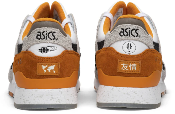 AFEW x Beams x ASICS Gel Lyte 3 'Orange Koi' Lelaki/Kasut Sukan 1191A119-800 Details for AFEW x Beams x ASICS Gel Lyte 3 'Orange Koi' Lelaki/Kasut Sukan 1191A119-800