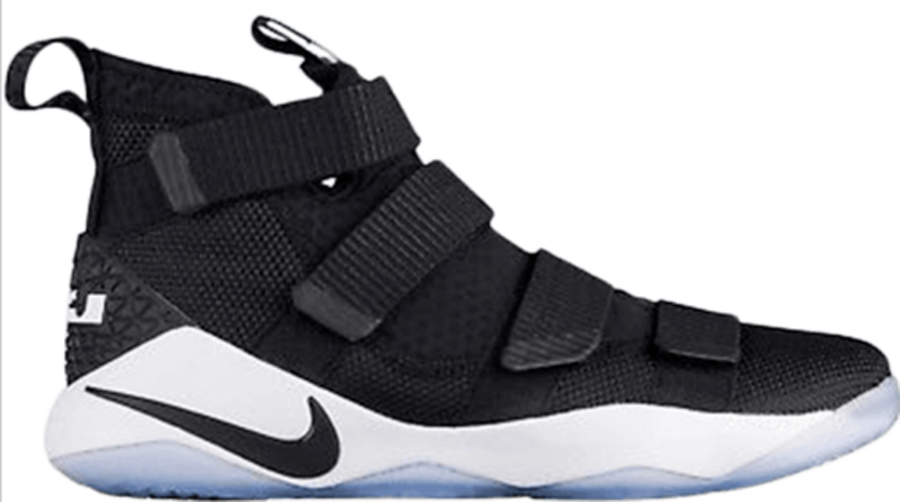 lebron soldier 11 black and white