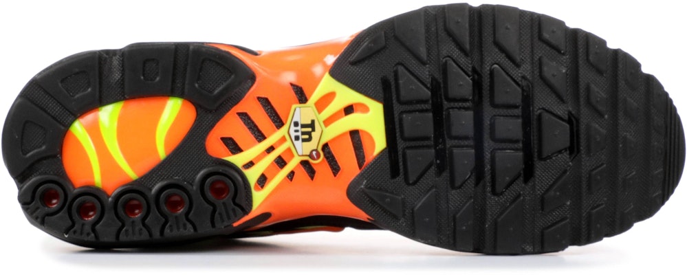 Nike air max plus black volt total orange Clearance