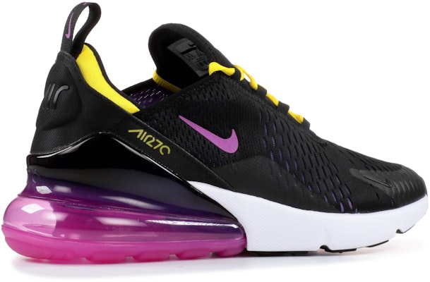 Nike air max 270 black online hyper magenta