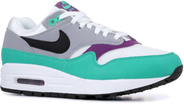 Air max 1 clear sales emerald