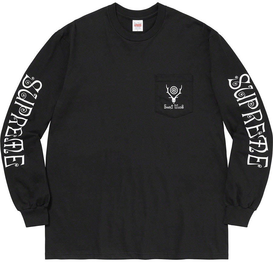 supreme-south-2-west-8-l-s-pocket-tee-black