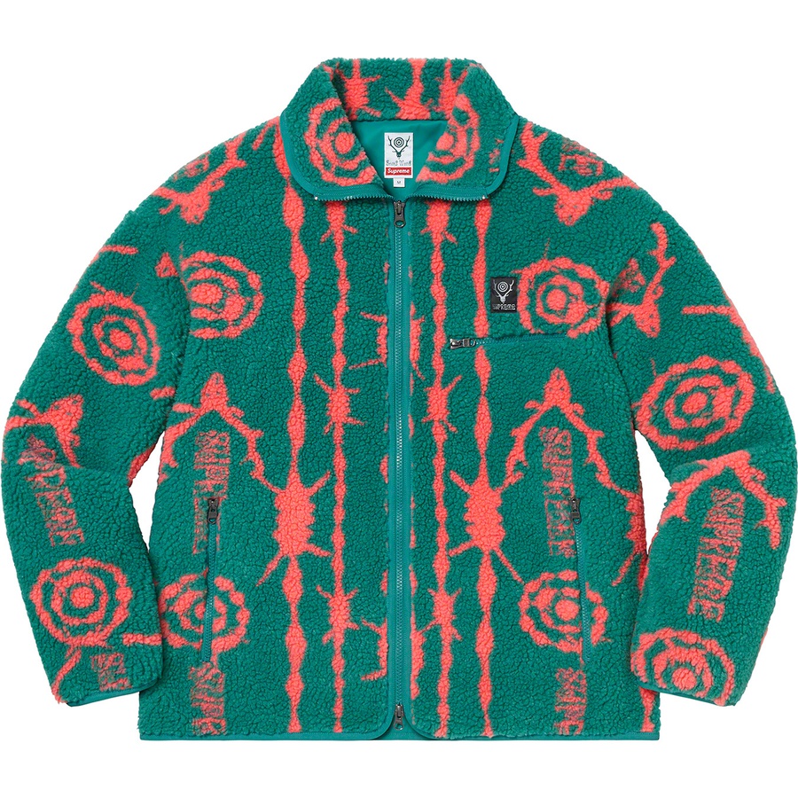 购买Supreme Raglan Utility Jacket Floral - Novelship