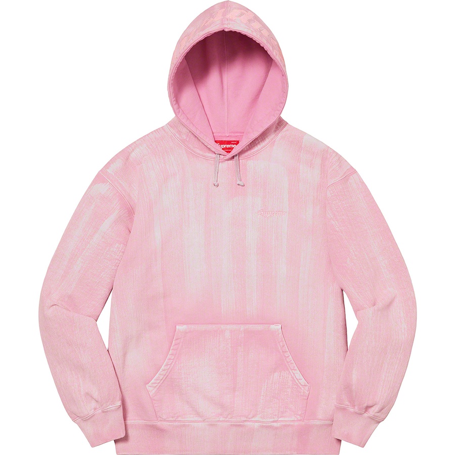 Supreme Brush Stroke Hooded Sweatshirt Pinkを購入 - Novelship 