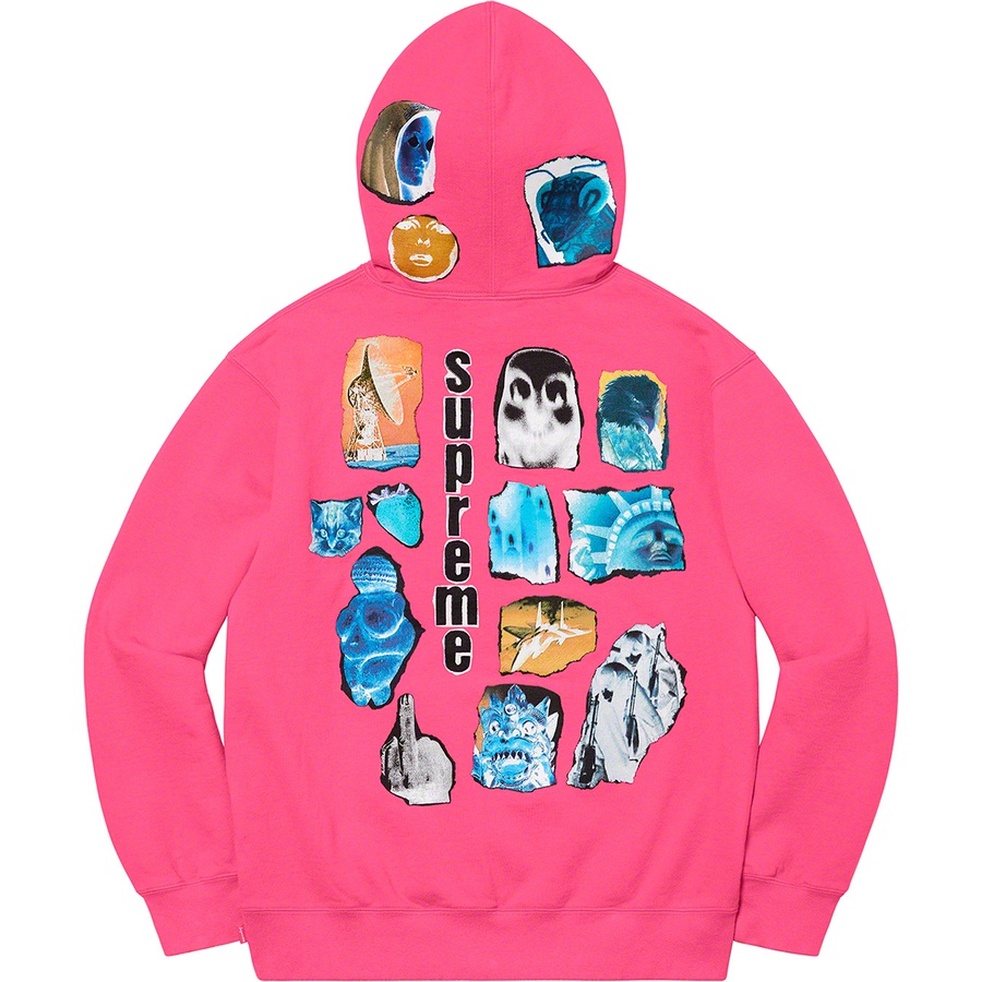 Supreme Invert Hooded Sweatshirt Magenta