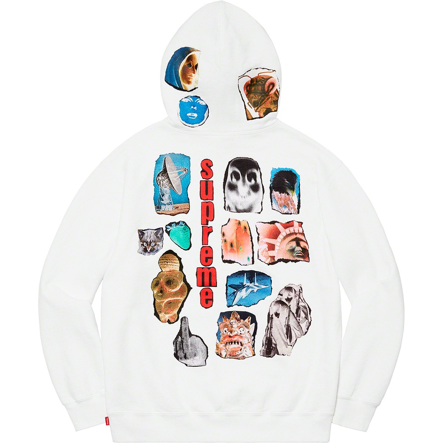 Supreme Invert Hooded Sweatshirt White