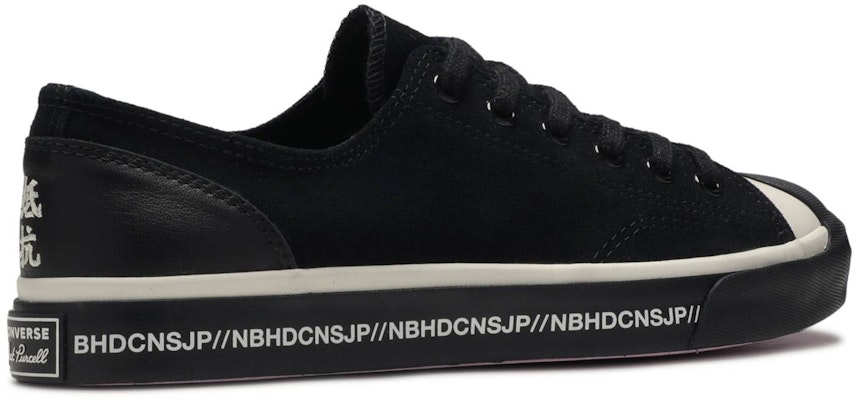 NEIGHBORHOOD x Converse Jack Purcell Low Black 165604C 165604C