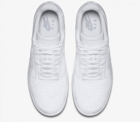 Nike af1 ultra 2025 flyknit low white