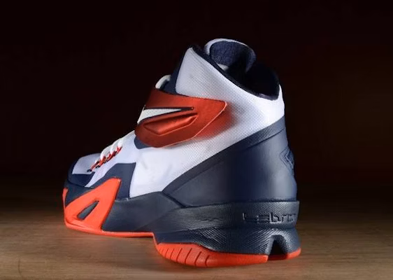 Nike Zoom LeBron Soldier 8 'USA' Lelaki Kasut Sukan 653641-114 Details for Nike Zoom LeBron Soldier 8 'USA' Lelaki Kasut Sukan 653641-114