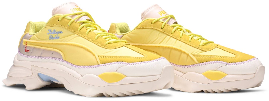 KidSuper Studios x Puma Nitefox 'Limelight Yellow Cream' 373514-01 Cheap KidSuper Studios x Puma Nitefox 'Limelight Yellow Cream' 373514-01