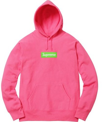 supreme Box Logo Hooded Sweatshirt  Lime