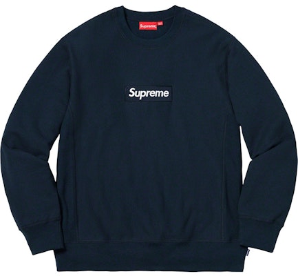 Supreme box top logo crewneck fit