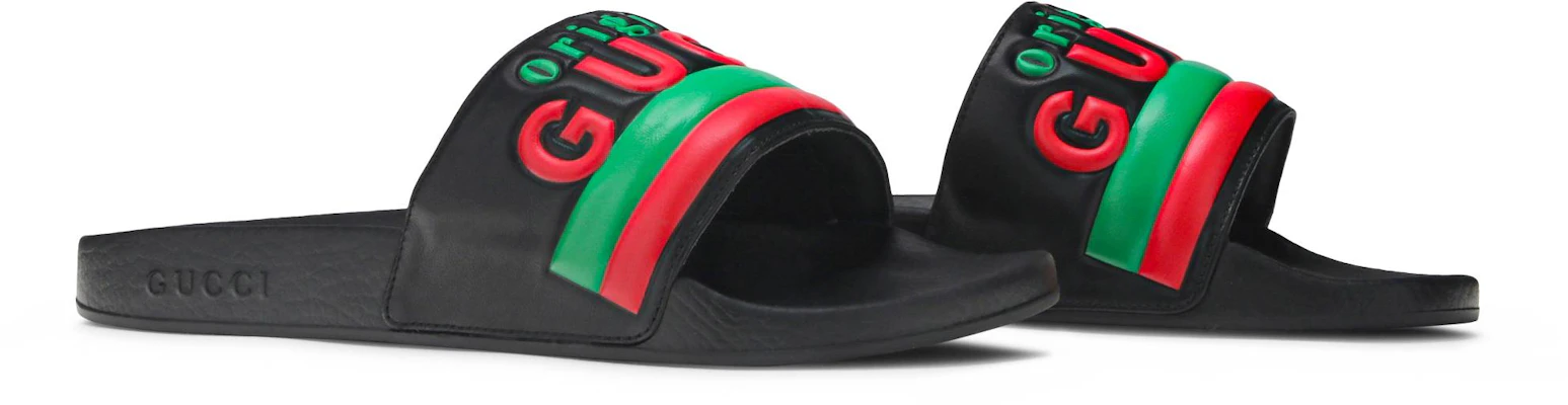Sandal Gucci 'Hitam' 632183 DIR00 1000 Cheap Sandal Gucci 'Hitam' 632183 DIR00 1000